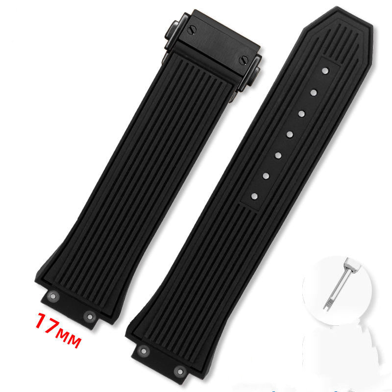 Non-Stick Dust Silicone Watch Strap