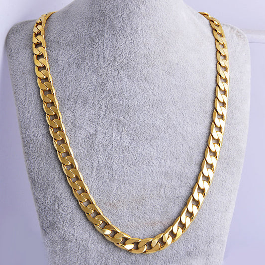 Hip Hop Tank Chain Necklace