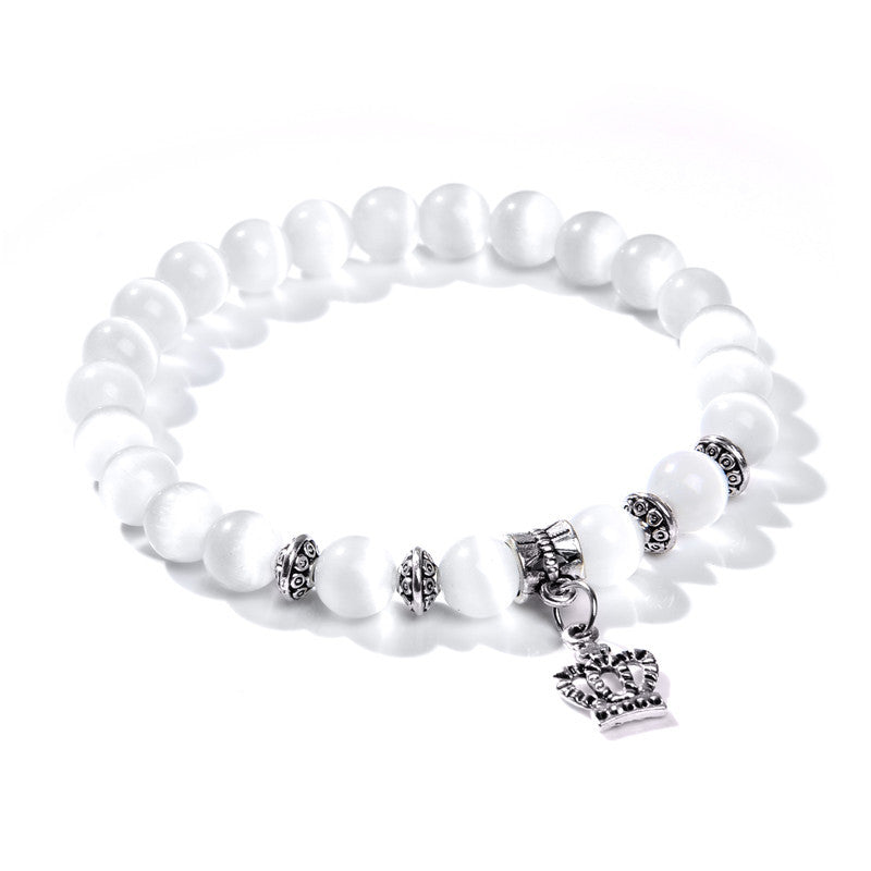 Lover White Beads Bracelet:Tm: