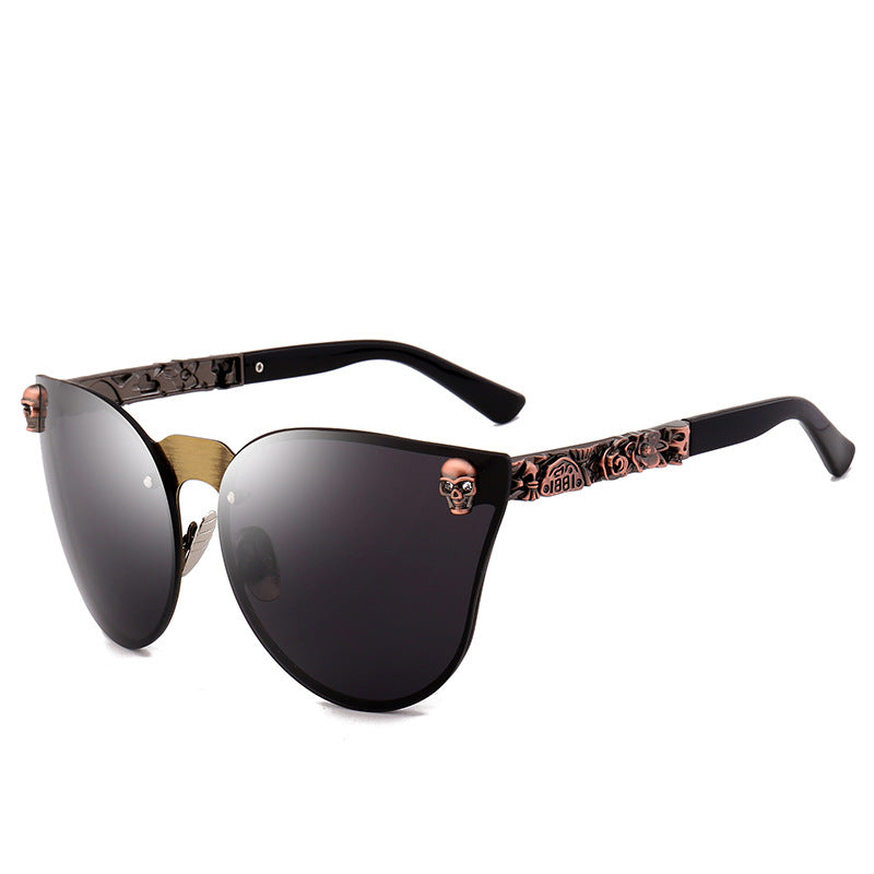 Skull Sunglasses Metal Sunglasses