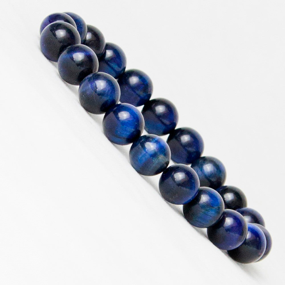 Ethnic Blue Tiger Eye Stone Bracelet