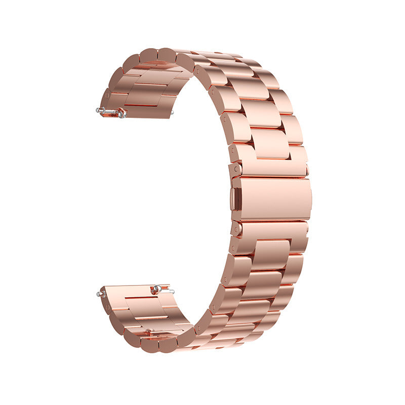 Three-Bead Titanium Alloy Quick-Release Watch Band