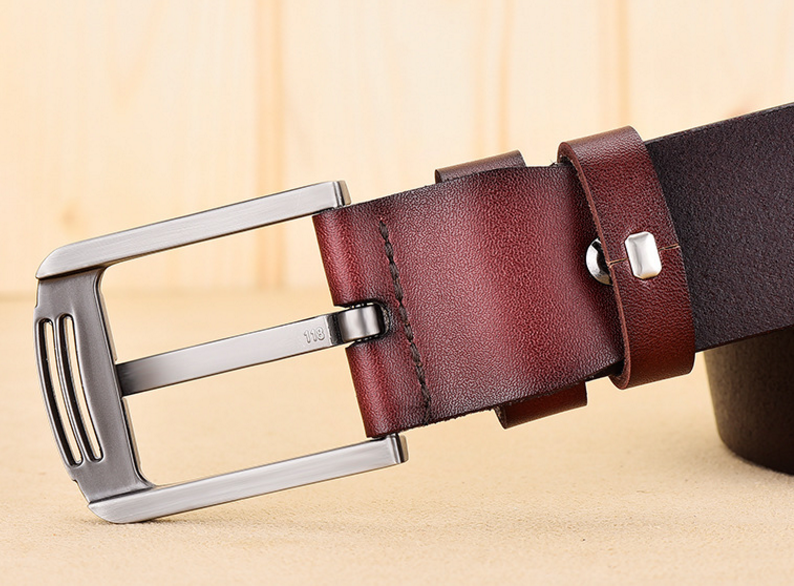 Genuine Men's Leather Fashion Belt