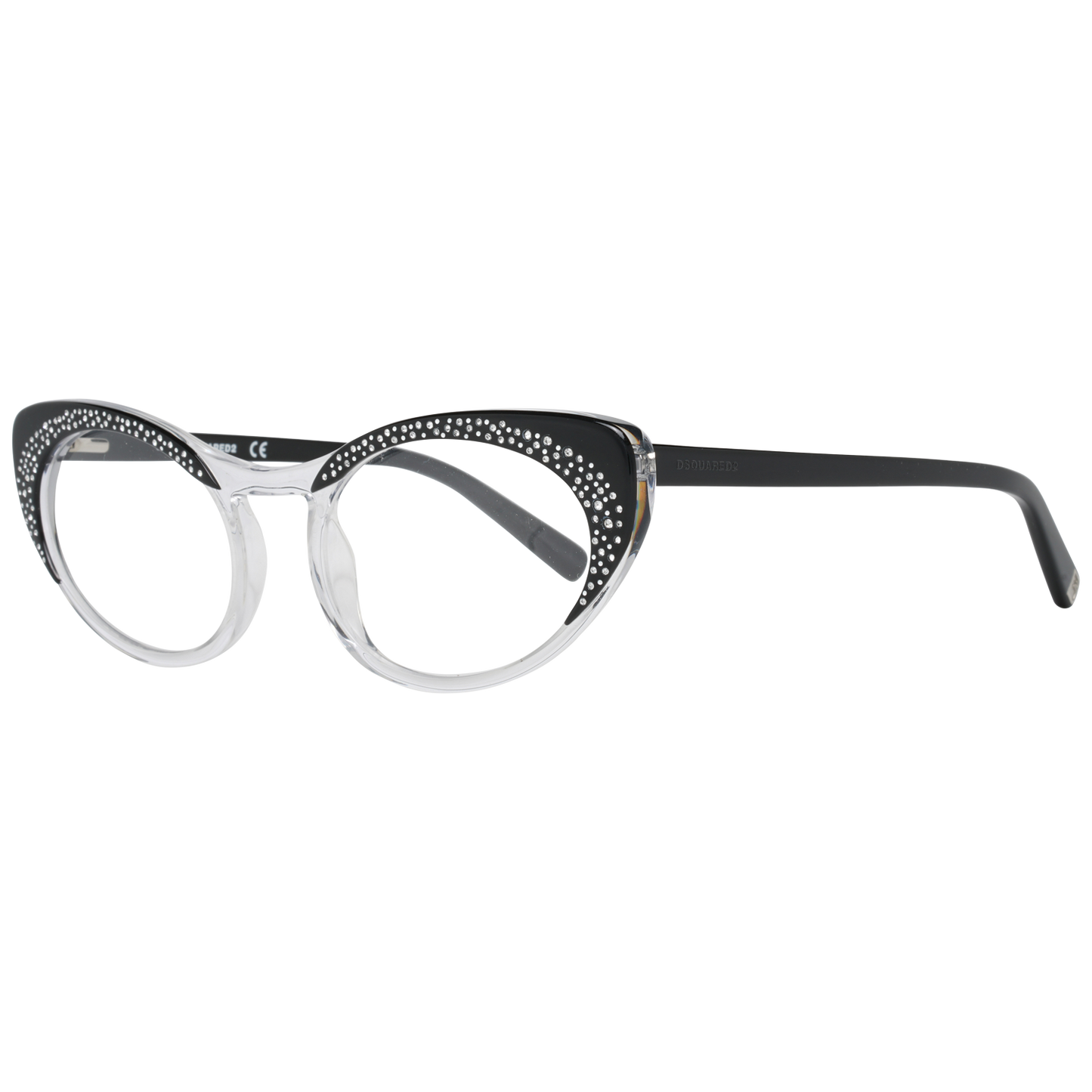 Dsquared² Chic Black Full-Rim Designer Eyewear