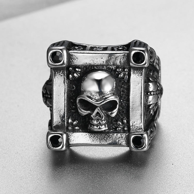 Men's Fashion Personality Skull Rock Ring