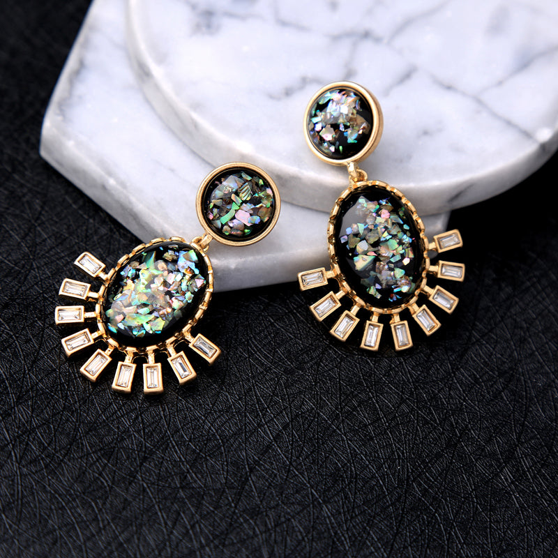 Female Colorful All-Match Earrings