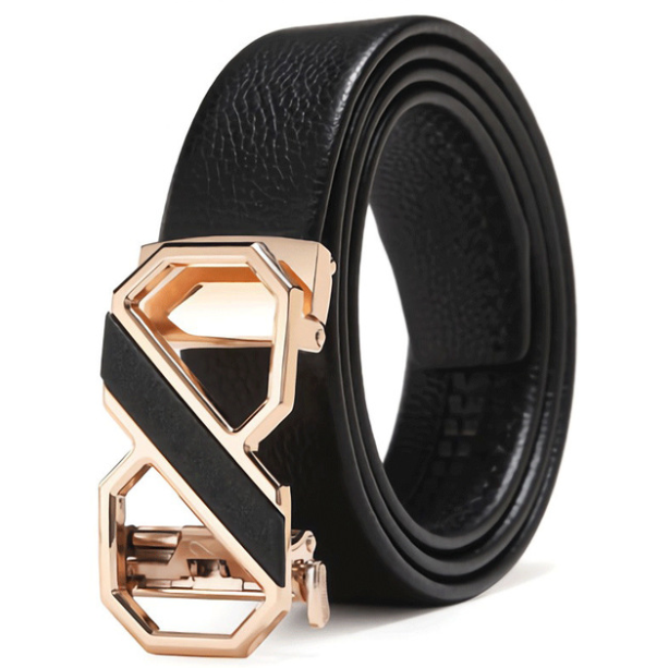 Men's Leather Belt Top Layer Belt