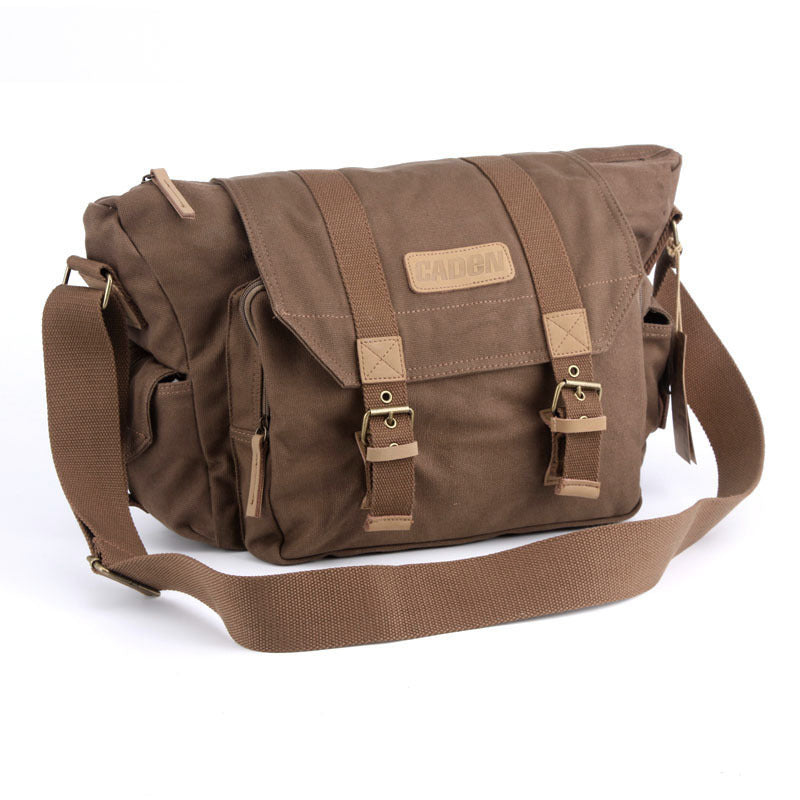 Outdoor Canvas Leisure One-Shoulder Camera Bag