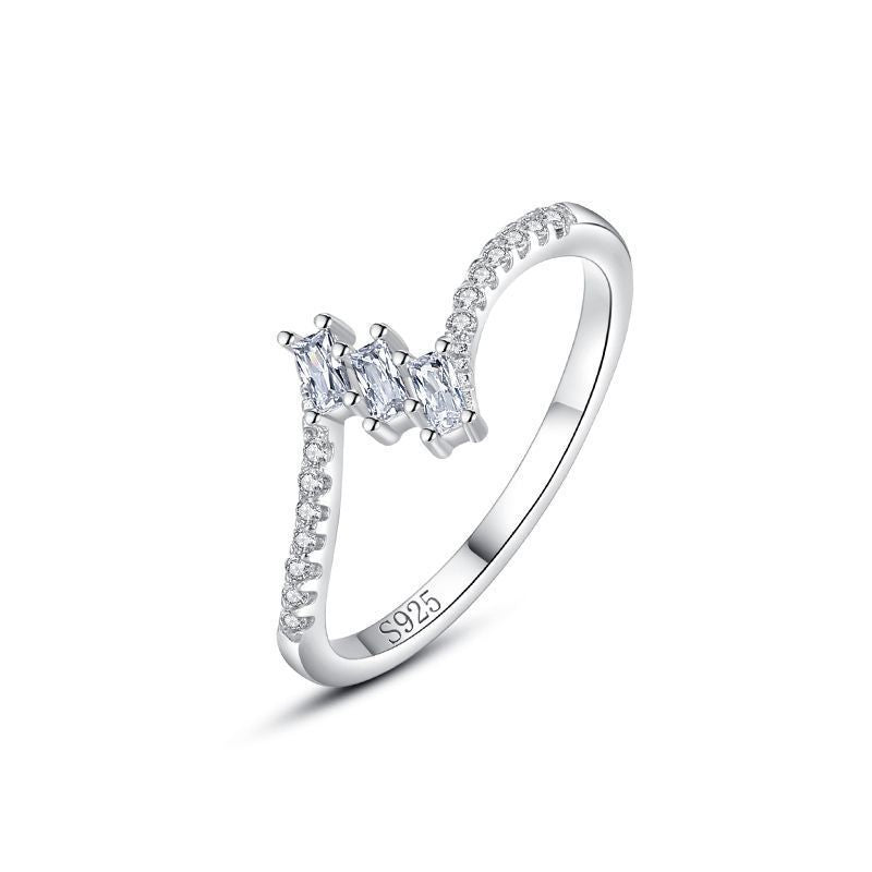 Sugar Cube Index Finger Ring Personality Net Celebrity Ins Ring Ring