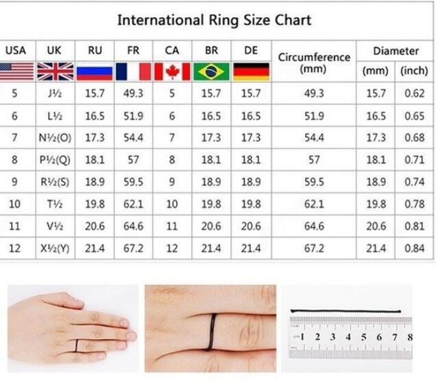 Diamond Zircon Geometric Vintage Jewelry Ring Ring Female