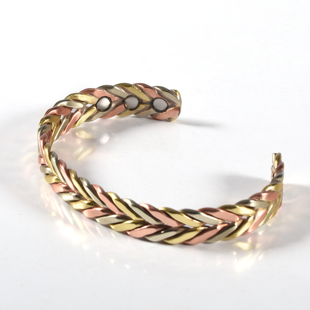 Pure Copper Bracelet Red Copper Celebrity Style