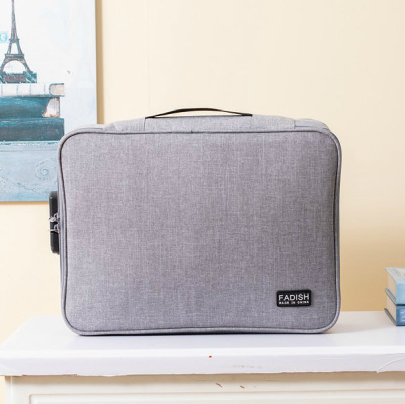 Household Large-Capacity Multi-Function Document Storage Bag