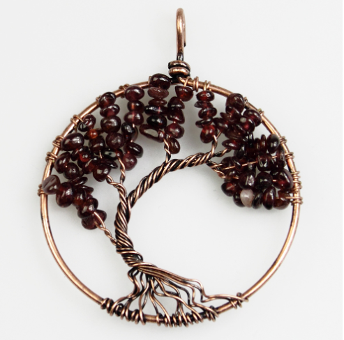 Kabala Life Tree Necklace