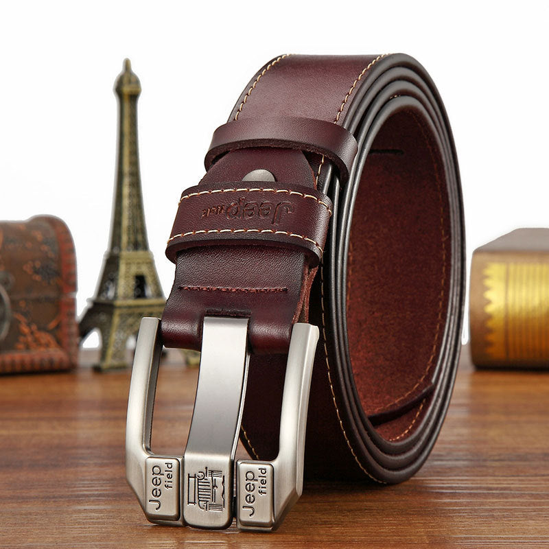 New Men's Belt New Explosions Authentic Men's Belt Men's Leather Belt