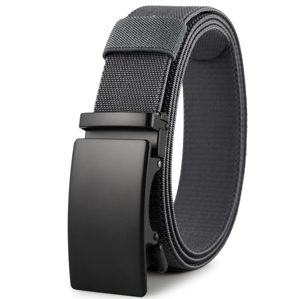 Outdoor Sports Nylon Belt With Automatic Buckle - Unisex, Durable, And Fashionable