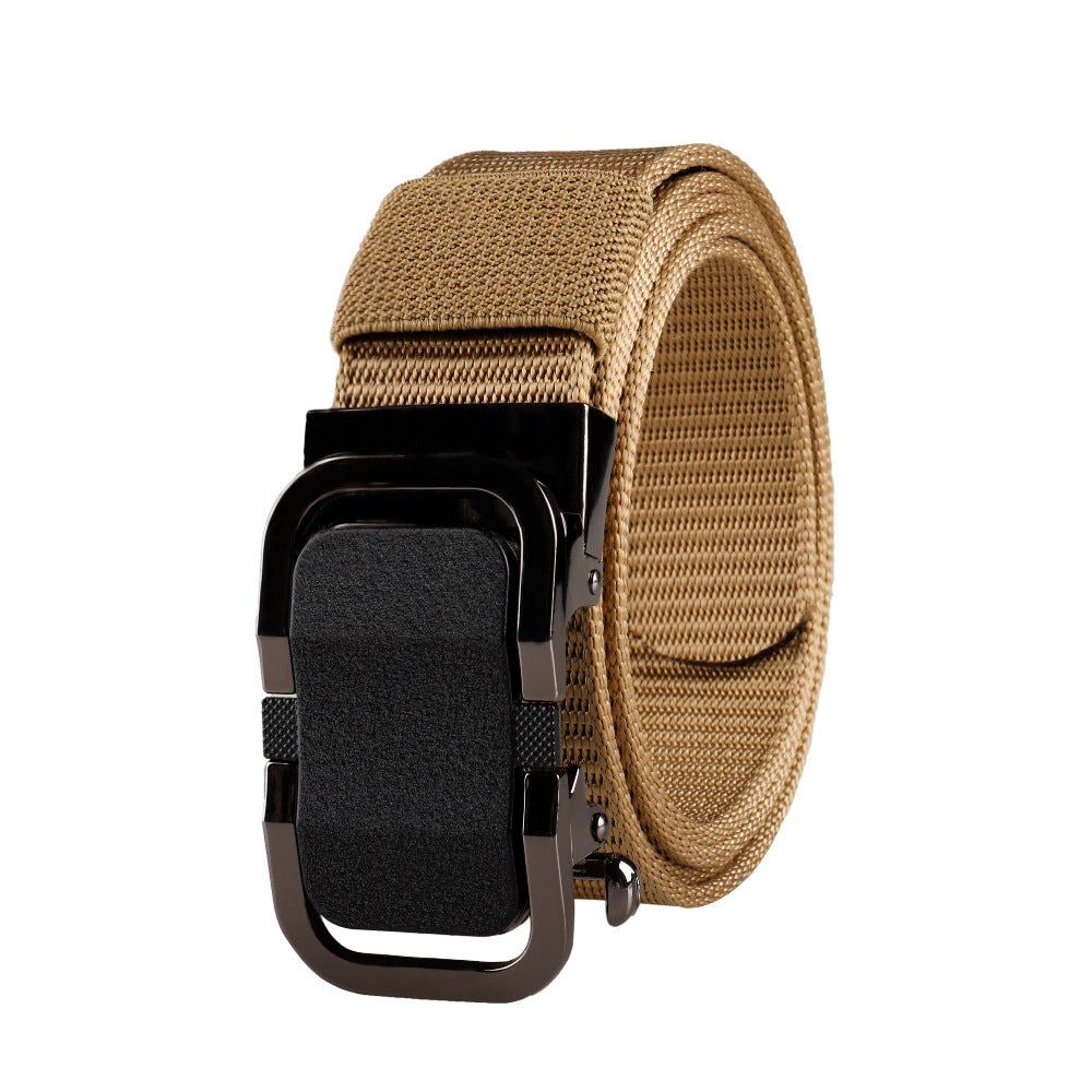 Men's Automatic Buckle Nylon Belt Outdoor Leisure