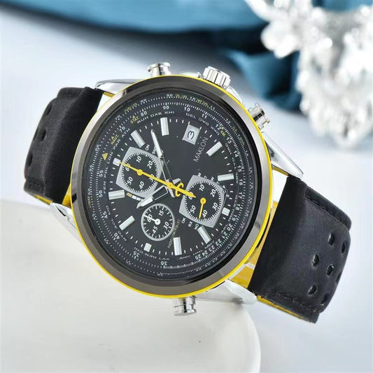 Quartz Full Function Men's Steel Belt Watch