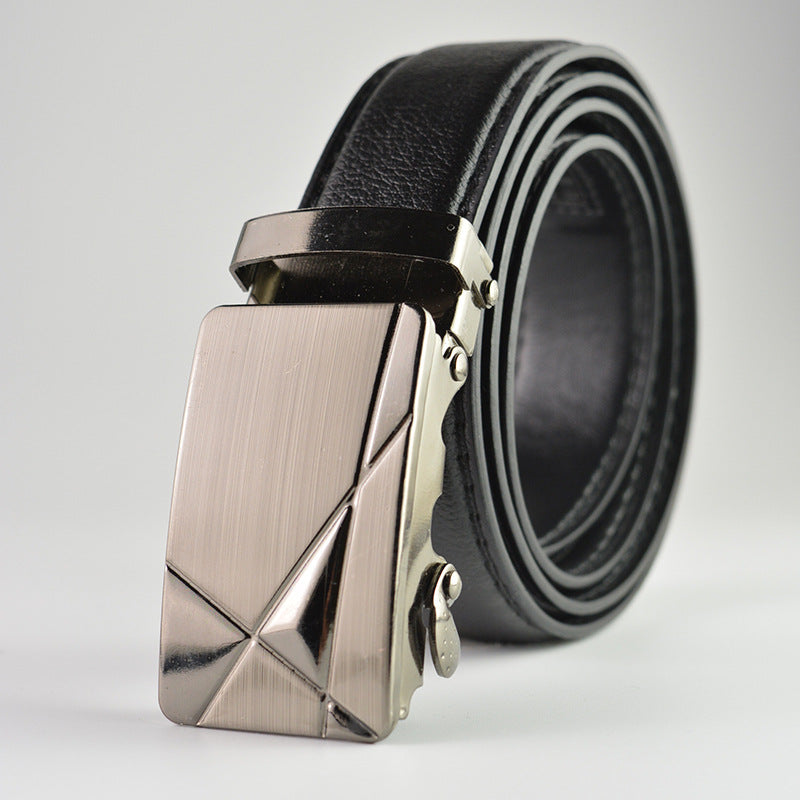 Men's Casual Laser Automatic Buckle Belt