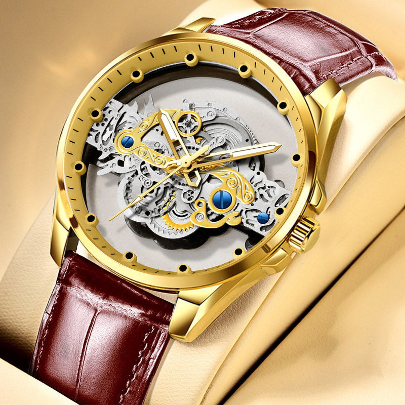 Hot Double-Sided Skeleton Full Automatic Machine Non-Mechanical Watch