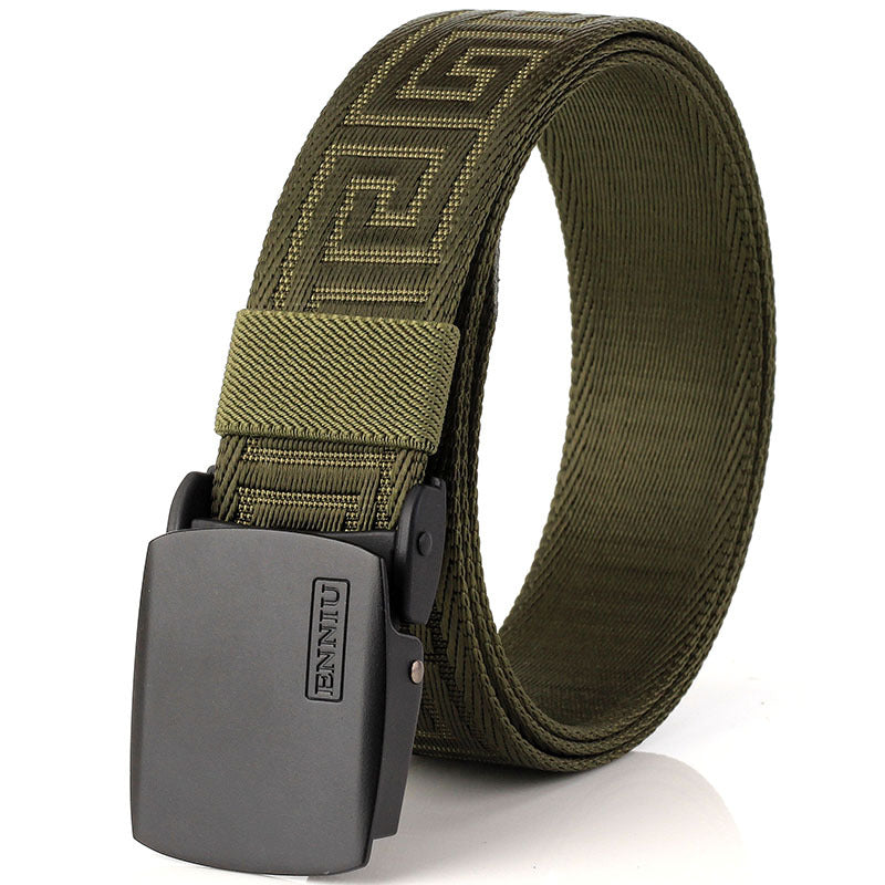 Outdoor Twisted Sports Canvas Nylon Belt