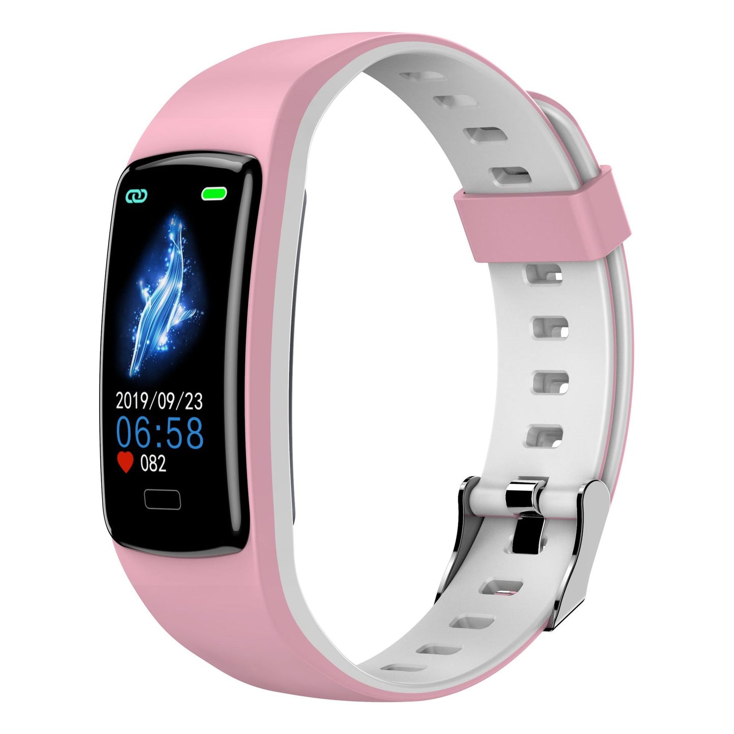 IP68 Waterproof Smart Bracelet With Large Heart Rate Display And Multi-Sport Mode