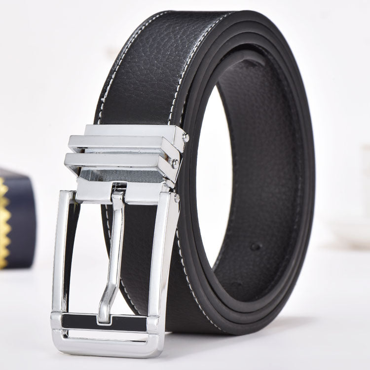 Belt Leather Pin Buckle Trendy Men's Casual