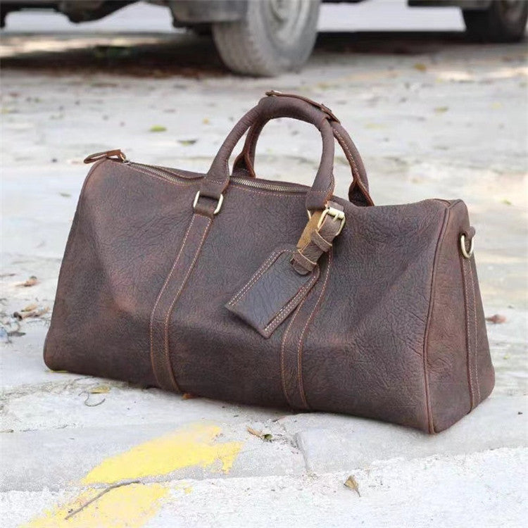 European And American Style Leather Travel Bag Retro