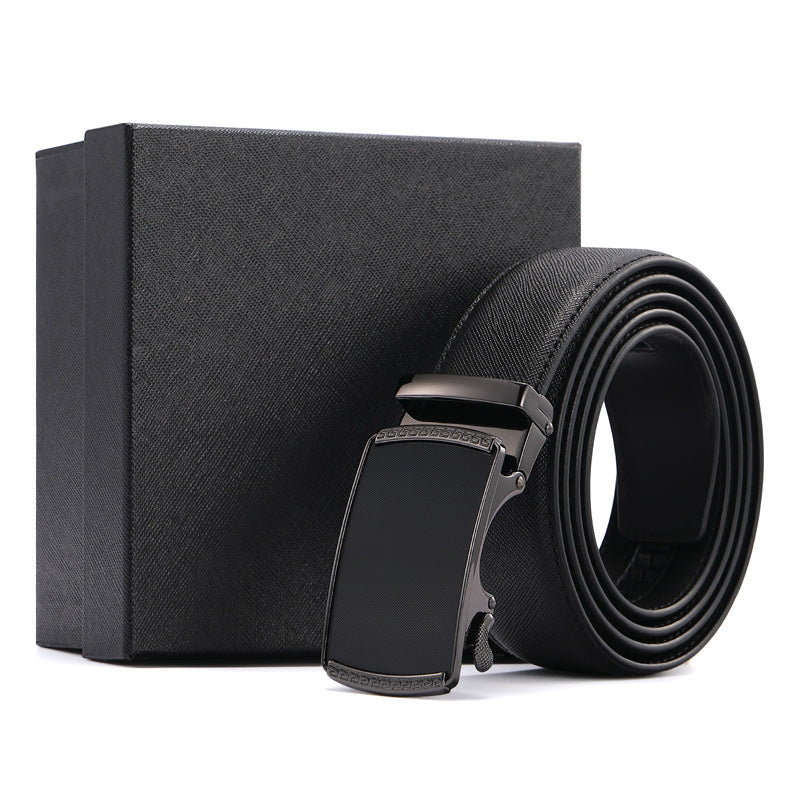 Fashion Automatic Buckle Leather Men's Belt