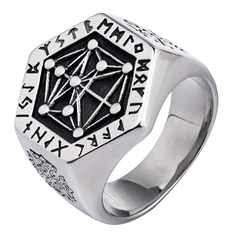 Nordic Viking Ring For Men