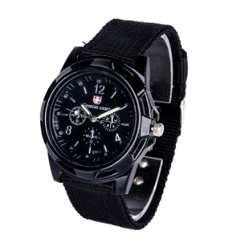 Cloth Belt Weaving Belt Military Watch Sea And Land Air Force Movement Quartz Military Watch