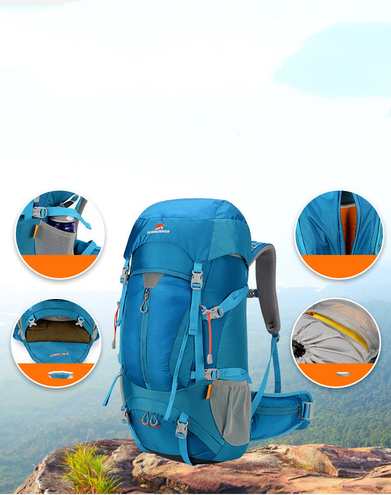 Outdoor Mountaineering Bag Nylon Oxford Cloth Large Capacity