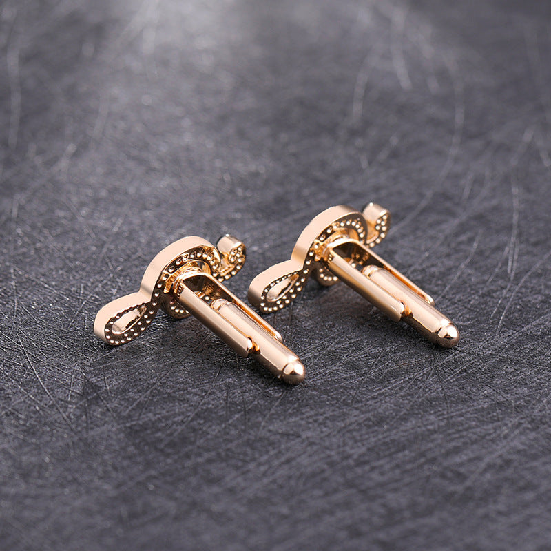 Men's Creative Fantastic Note Shirt Cufflinks