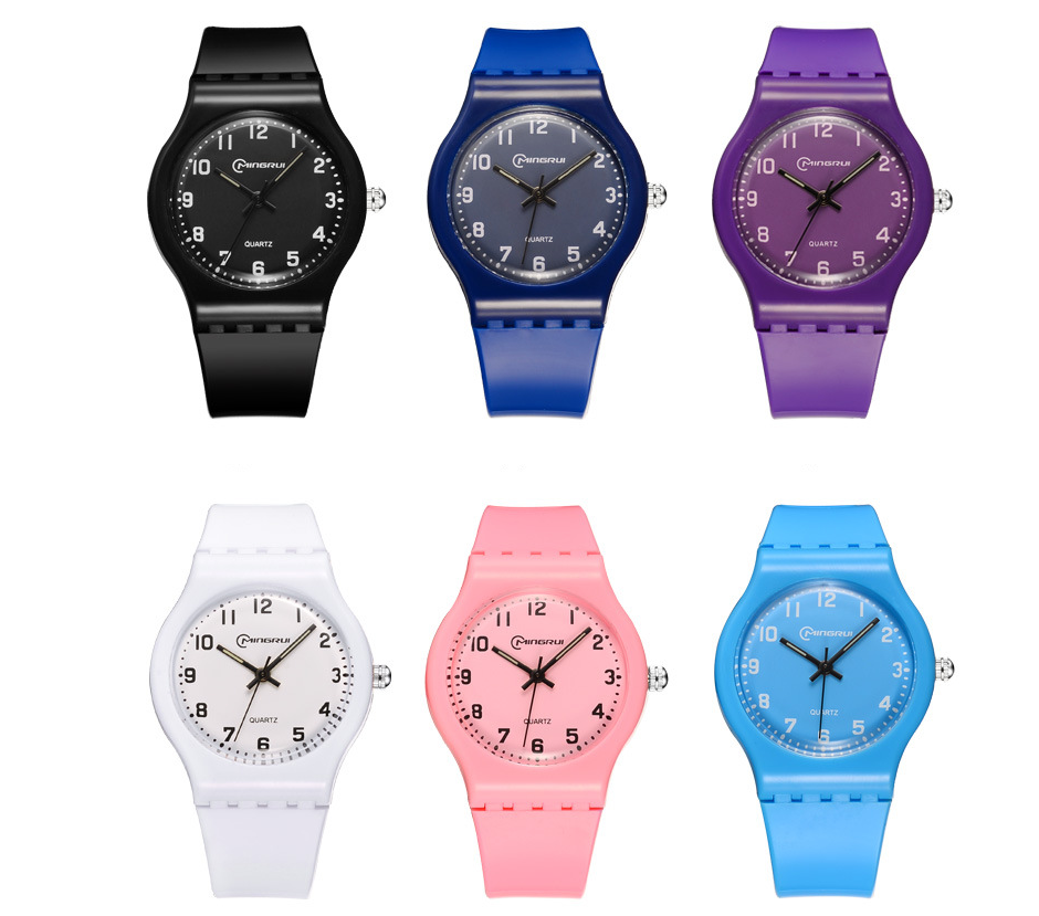 Simple Leisure Waterproof Quartz Female Watch