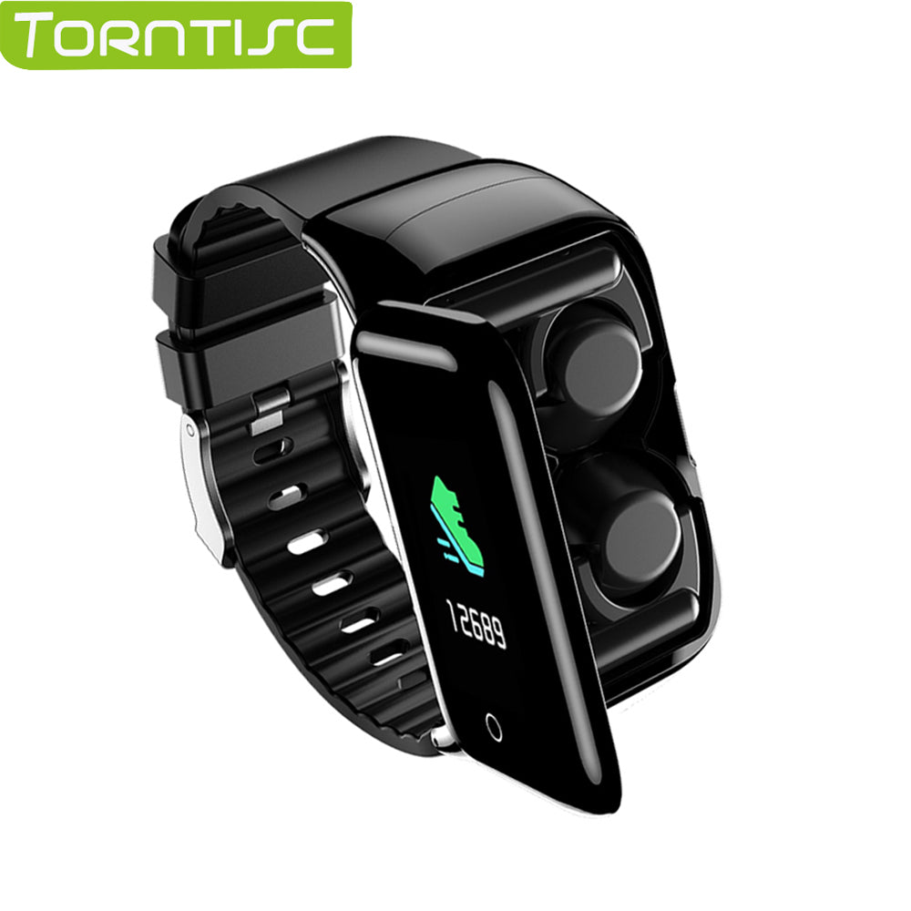 Hot M7 Bracelet, Bluetooth Headset, 2-In-1 Smartwatch, Heart Rate Meter, Blood Pressure Smart Bracelet