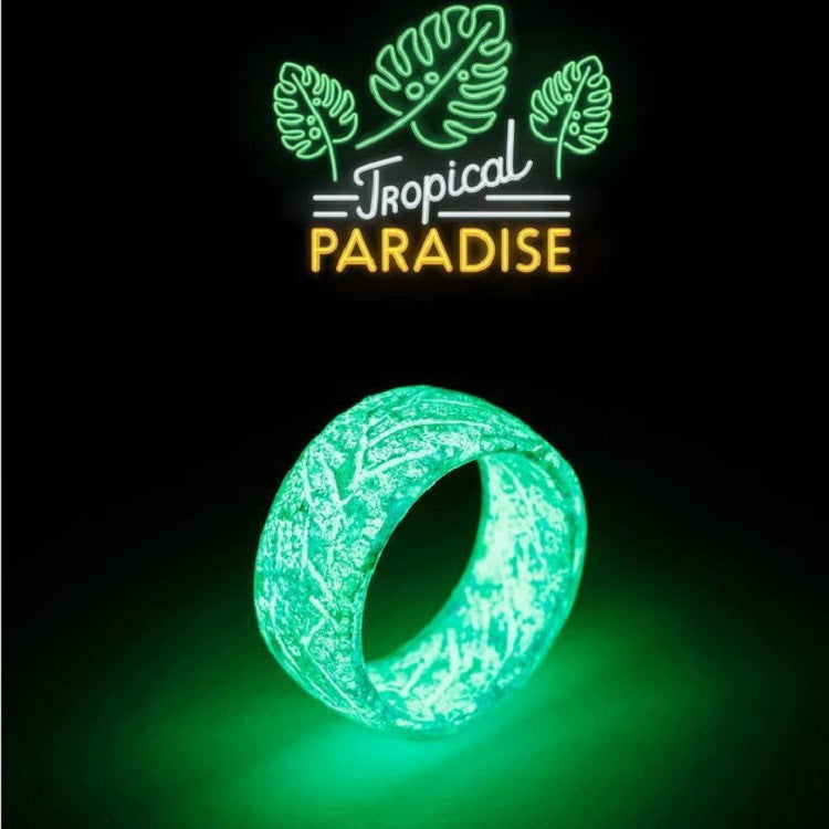 Fashion Luminous Resin Ring