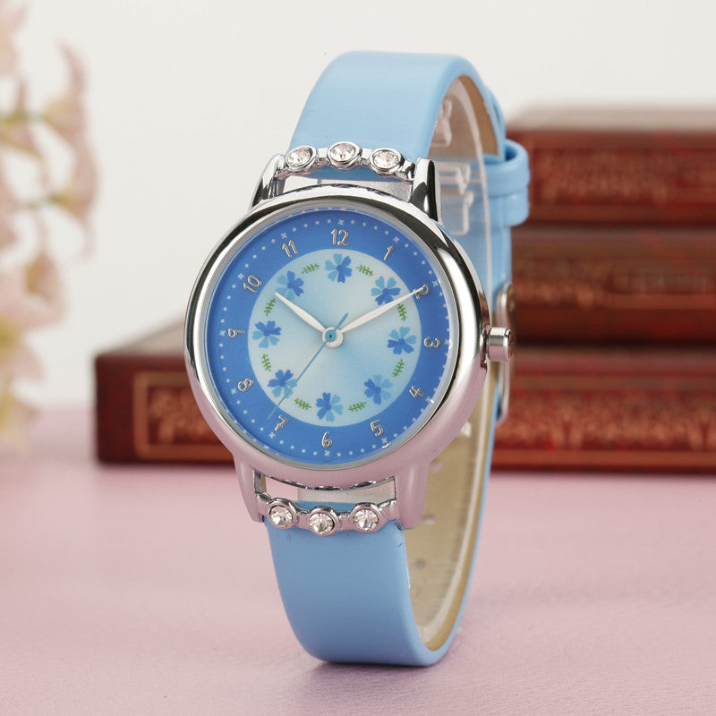 Children Watch Girl Waterproof Quartz Watch