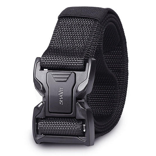 Men's Tactical Military Belt Quick Button Release Buckle Waistband Belts For Men