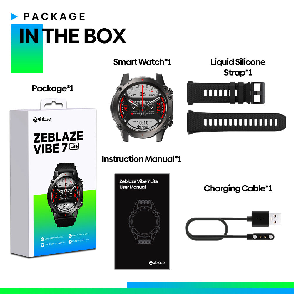 Zeblaze Vibe 7 Lite Bluetooth Calling Sports Watch