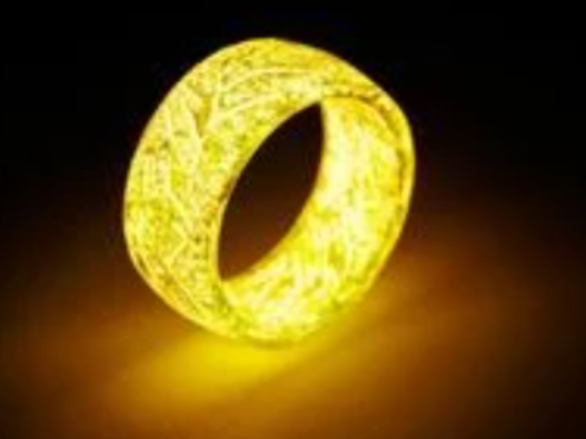 Fashion Luminous Resin Ring