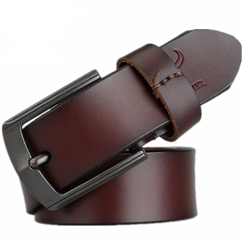 Dynamic Buckle Leather Belt Belt