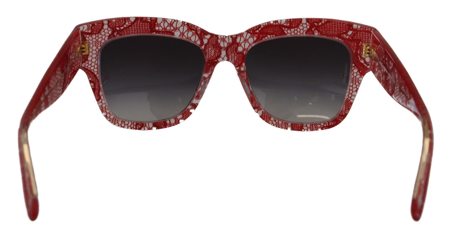 Dolce & Gabbana Chic Sicilian Lace Tinted Sunglasses