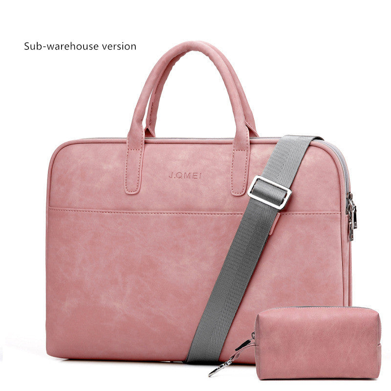 Ji Quanmei Fashion One Shoulder Diagonal Briefcase