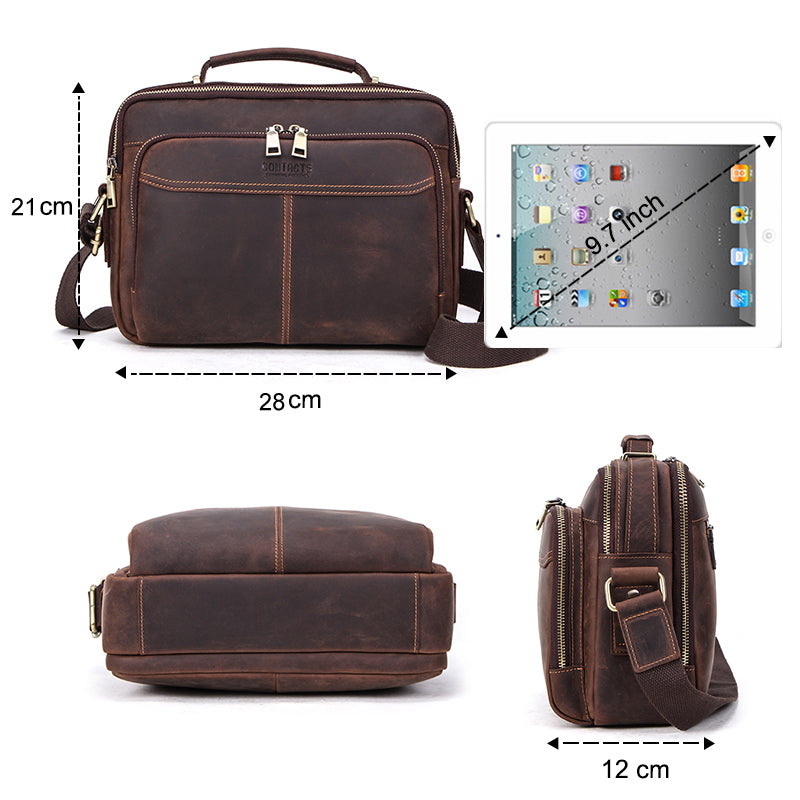 Multifunctional Leather Men's Bag