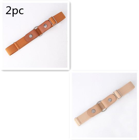 Ladies Lazy Elastic Waist Invisible Belt