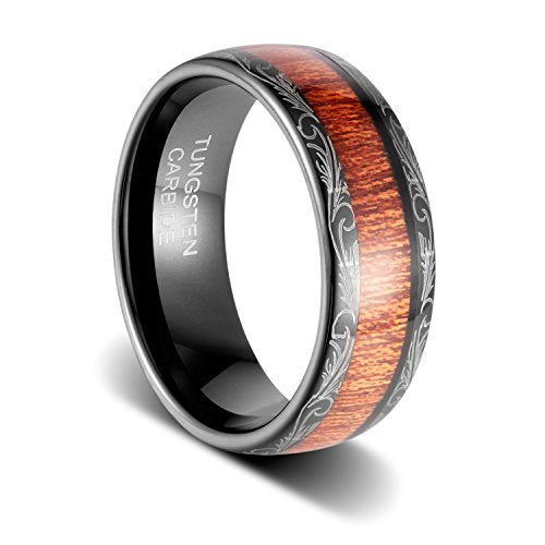 Men and Women Wood Ring