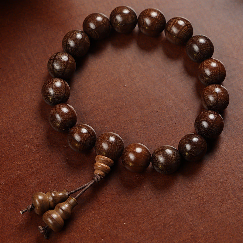 Old Materials Abelia Bracelet Men and Women Handheld Crafts Wooden Prayer Beads Rosary Ornament