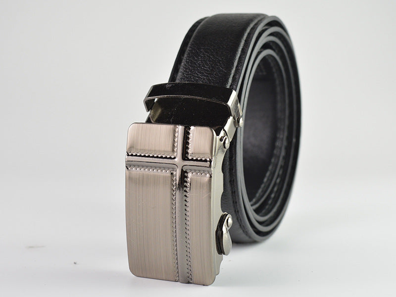 Men's Casual Laser Automatic Buckle Belt