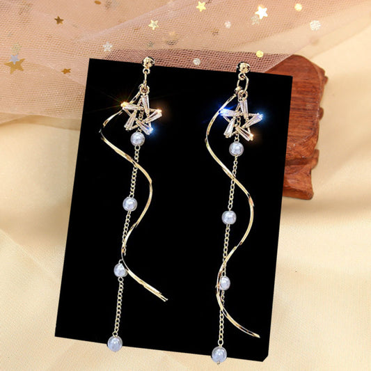 Star-Shaped Fashion All-Match Trend Hot Net Celebrity Same Style Earring Earrings