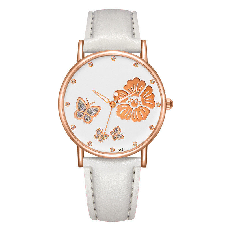 Fashion Ladies Watches with Rhinestone Strap