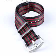 Colorful Striped Canvas Belt 20Add22Mm